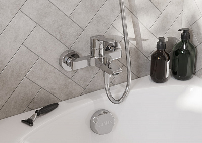 Смеситель для ванны Santek Найра WH5A10001C001