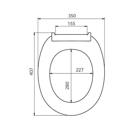 Сиденье для унитаза Iddis ID 01 046.1 синее