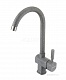 Смеситель для кухни Акватон Лиам серый 1AX003FCXX230