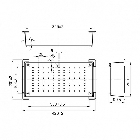 Коландер Iddis Kitchen Line KOL23S0i59