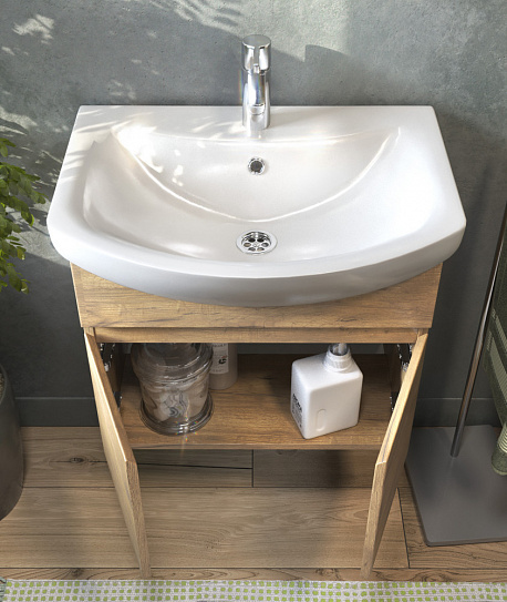 Тумба подвесная Vigo Wing 600-2-0 (под ум Балтика) tp.WIN.BAL.60.2D дуб золотой