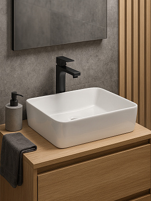 Накладная раковина 50 см MONTEREY ZT-8098A прямоугольная