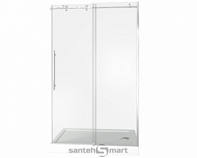 Душевое ограждение Good Door Puerta WTW-130-C-CH