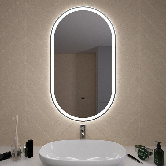 Зеркало с подсветкой Caiman Musa 500x900