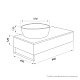 Раковина Iddis Wash Basin 0114000I28