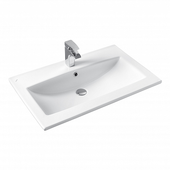 Тумба с раковиной Aquaton Форест 75 туманный серый 1A278201FR4D0