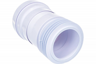 Фановая труба McAlpine раздвижная, L200-330 мм, с манжетом MRWC-F20R