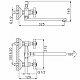 Смеситель для ванны Frap H24 F2224