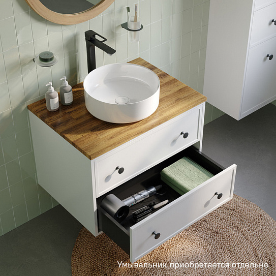 Тумба под накладную раковину со столешницей Iddis Torr TOR70WBi95K