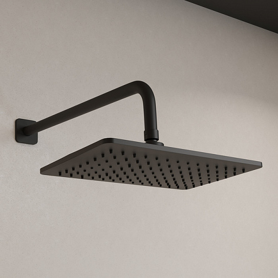 Душевая система с тропическим душем Iddis Slide SLIBL03i68