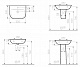 Полупьедестал для раковины Vitra S20 5281B003-7201