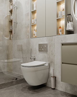 Унитаз подвесной безободковый Jaquar Solo SLS-WHT-6953BIUFSM