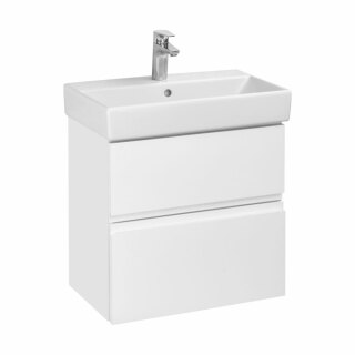 Тумба под раковину Roca Oleta 60 белый глянец, 2 ящика, A857639806