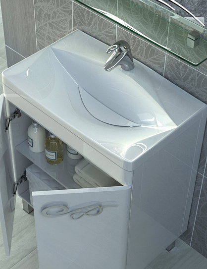 Раковина мебельная Vigo Оливия 70, на тумбу 