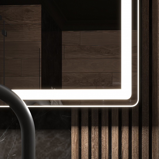 Зеркало с подсветкой Vigo 100х80 Roberta Comfort 800