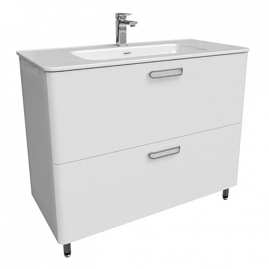 Тумба напольная с раковиной 100 см (0101000i28) Iddis Brick BRI10WFi95K