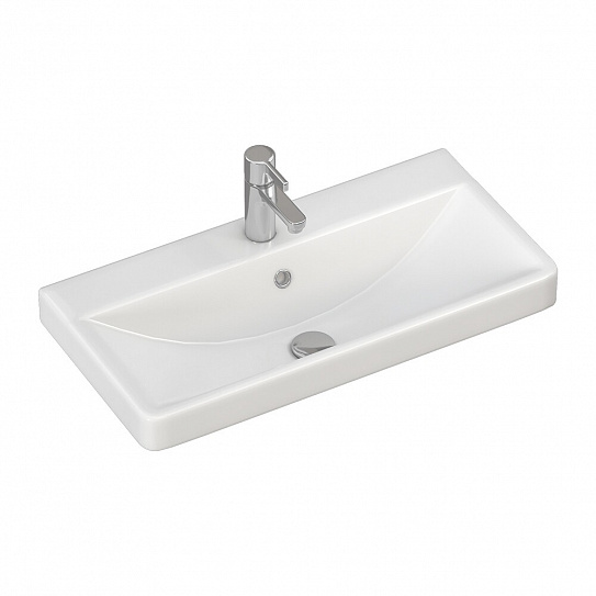 Раковина керамическая Velvex 70см модель 9595(70)