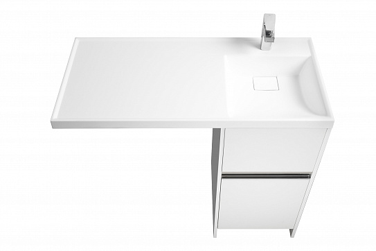 Тумба под стиральную машину Акватон Лондри 40 1A236001LH010 (без раковины)