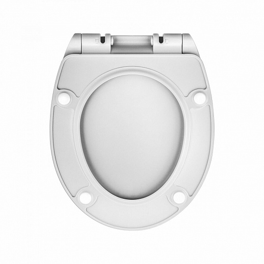 Сиденье BERGES дюропласт Top Slim SO крепление микролифт, быстросъем, металл 016003