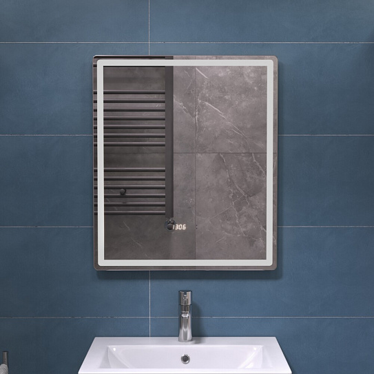 Зеркало в ванную 60х70 VIGO Geometry Luxe 600 на взмах