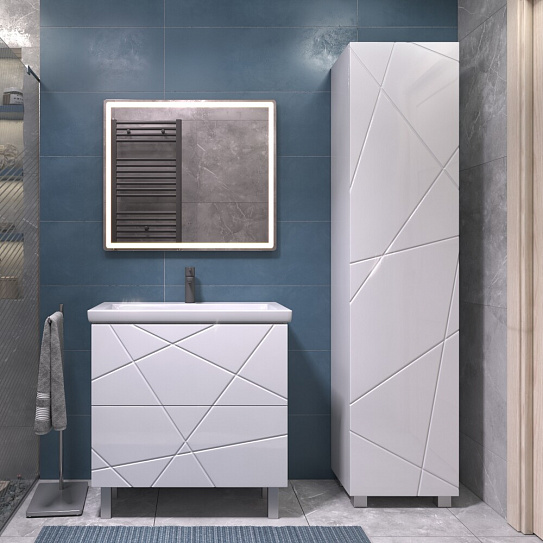 Тумба под раковину VIGO Geometry 800-0-2 (комо) (под раковину 121281)