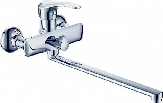 Смеситель для ванны с длинным поворотным изливом RUSH Jawa JA0735-51
