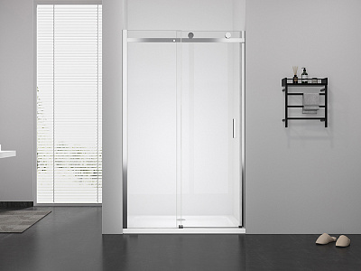 Душевое ограждение 120х195 MONTEREY WTW EX-806F хром прозрачное 8мм (двери в нишу)