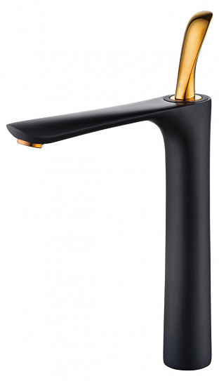 Смеситель для раковины D&K VeniceBaciano DA1032059 черный-золото