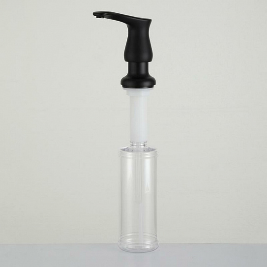 Дозатор латунь черный 300мл Gappo G405-6