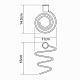 Держатель фена WasserKraft K-1080BLACK