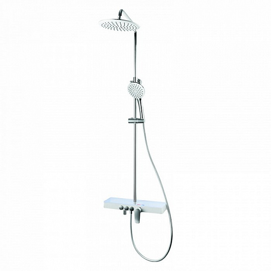 Смеситель для ванны с верхним душем Iddis Shelfy SHESB3Fi06