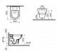 Унитаз подвесной Vitra Zentrum без сиденья 5785B003-0075