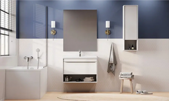 Тумба с раковиной Aquaton Хоуп 80 1A287301HP2B0