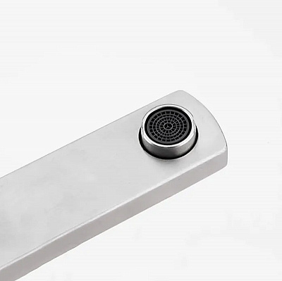 Смеситель для ванны Frap H802 F22802 универсальный нержавеющая сталь