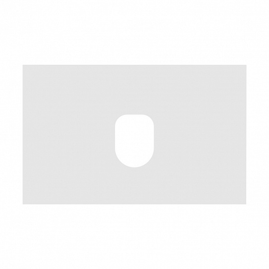 Столешница под раковину Aquaton Либерти 75 белый глянец 1A281003LY010