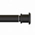 Карниз для ванной комнаты 110-200 см, черный матовый, IDDIS, RSB0120i14