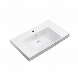 Раковина Kerama Marazzi CUBO 80, подвесная, мебельная, (CU.wb.80)