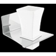 FIR Deco cтакан настен. керамика хром ABPD02E1000