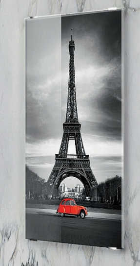 Полотенцесушитель электрический стеклянный Novellini Sole 500х1000 с пультом ДУ SOLT5010-T0011