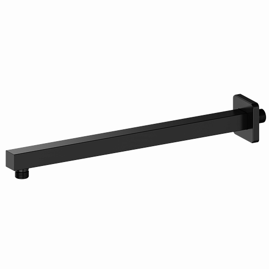 Настенный кронштейн для верхнего душа Wonzon & Woghand, черный матовый ww-sa10-40-mb