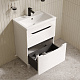 Тумба напольная с умывальником (4076000i28) 60см, белый, Ray, IDDIS RAY60WFi95K