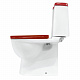 Унитаз-компакт Sanita Luxe Best Color Red (сиденье дюропласт, микролифт) BSTSLCC07110522