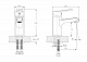 Смеситель для умывальника RUSH Victoria VI7135-11