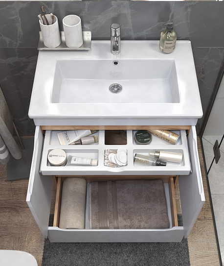 Тумба напольная Vigo Grani 750-2-1 (под ум Оскар 750) tn.GRI.OSK.75.2D.1Y дуб золотой