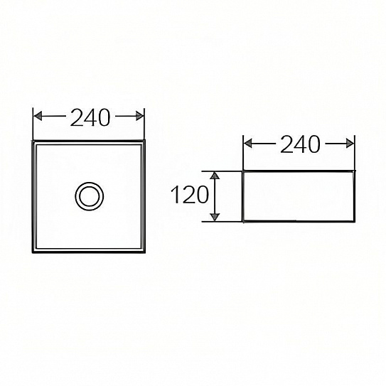 Раковина накладная D&K Berlin DT1431116