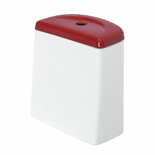 Унитаз-компакт Sanita Luxe Best Color Red (сиденье дюропласт, микролифт) BSTSLCC07110522
