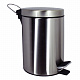 Ведро для мусора 3л нержавейка WasserKRAFT K-633NICKEL