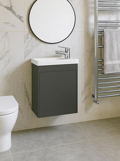 Раковина мебельная  AQUATON Миранда 40 фарфор 1WH302500 мини