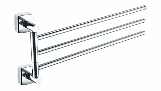 Полотенцедержатель рога 3-ой Fixsen Kvadro FX-61302A-3