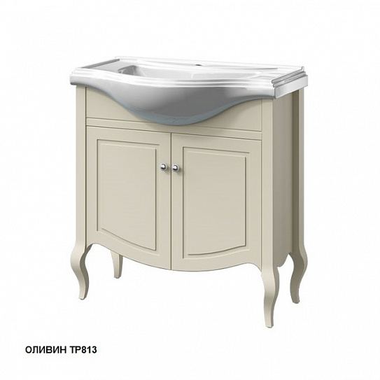 Тумба 80 две двери Caprigo VERONA 33518-TP813